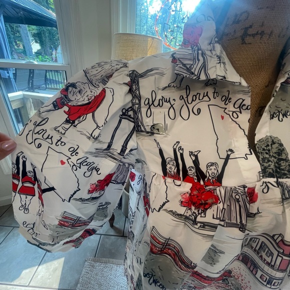 Stylish Graphic Print Blouse - Picture 4 of 7